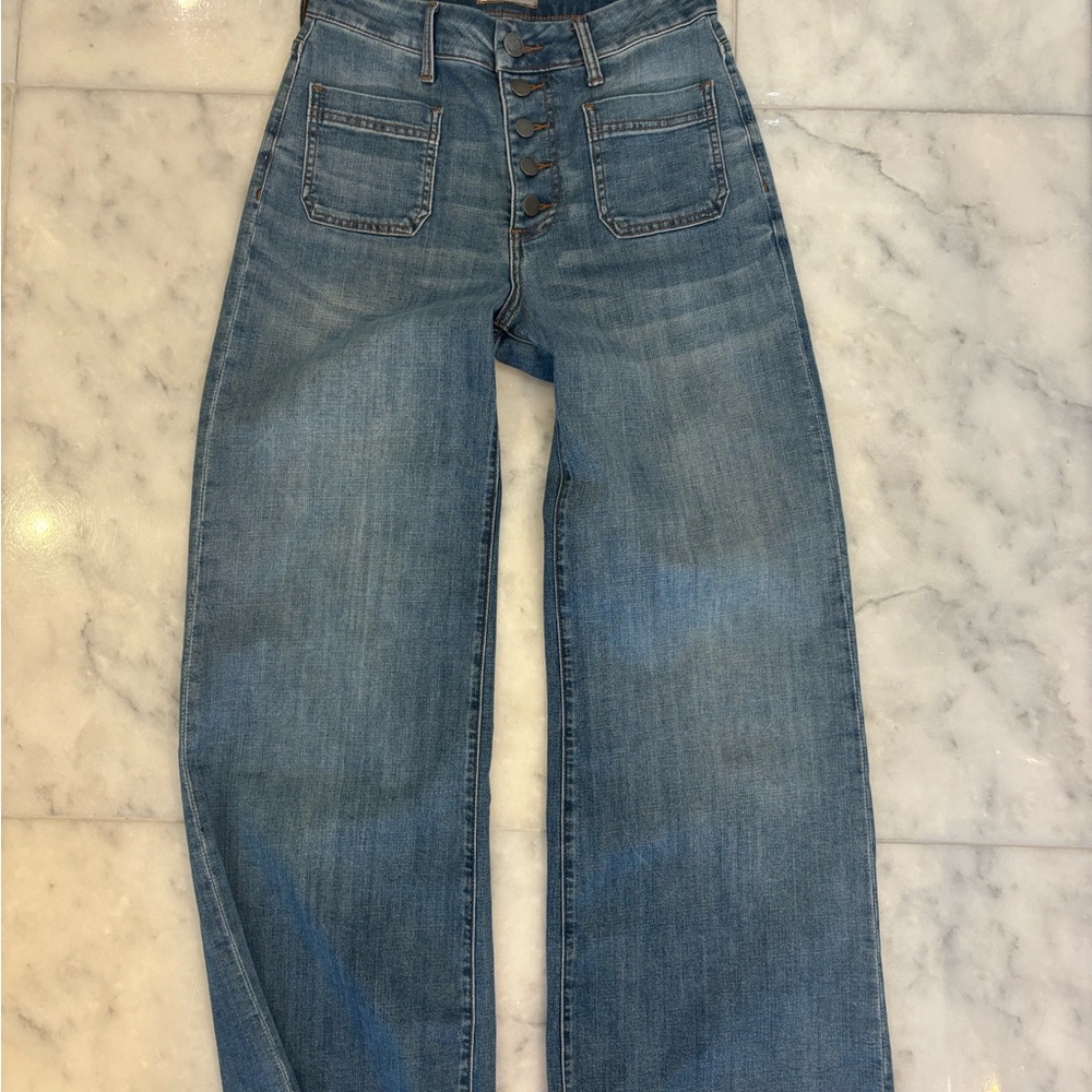Kut from the Kloth Blue Flare & Wide Leg Jeans